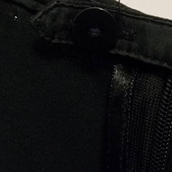 Eileen Fisher Petite Wool Blend Black Skirt Large PL - Picture 7 of 9